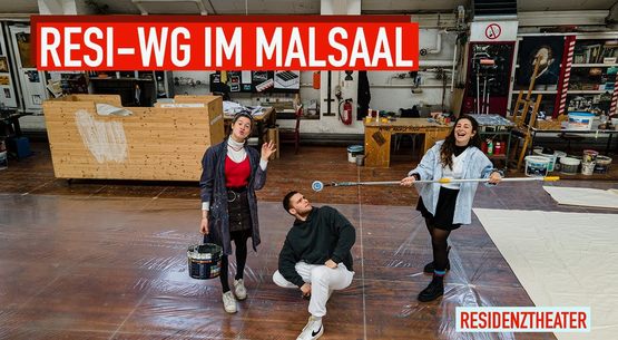 <p>#131 DIE RESI-WG im Malsaal</p>